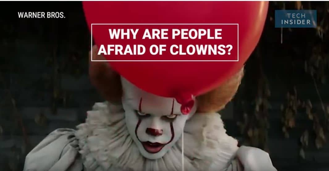 Why people are afraid of clowns The Hippocratic Post